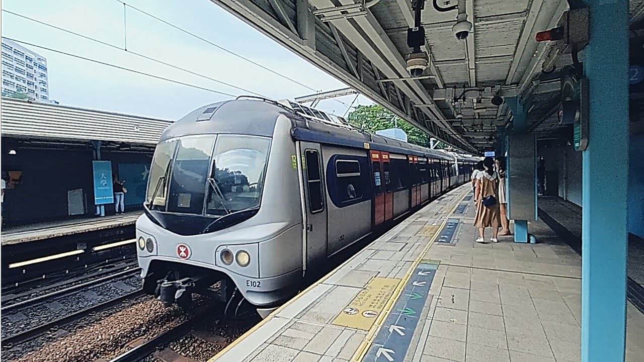 [巧遇經馬特] 東鐵綫 中期翻新列車 大學→九龍塘 (經: 馬場) 短途行車片段