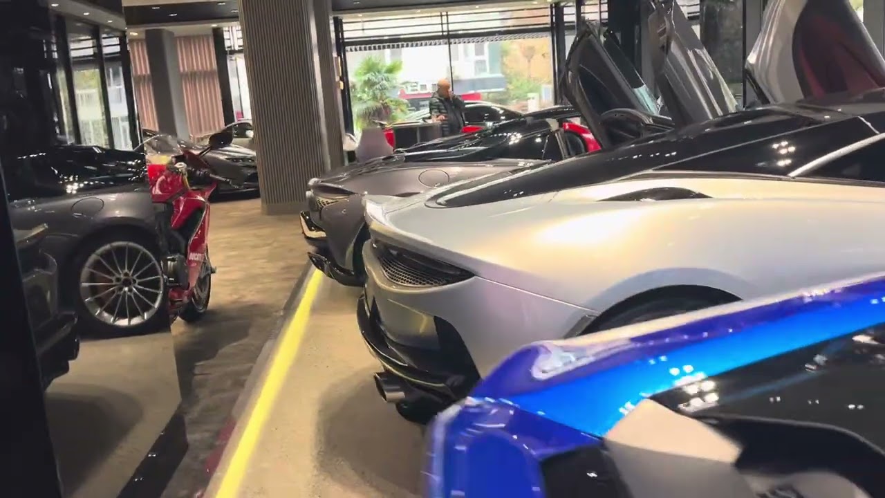 S class otomotiv showroom 
