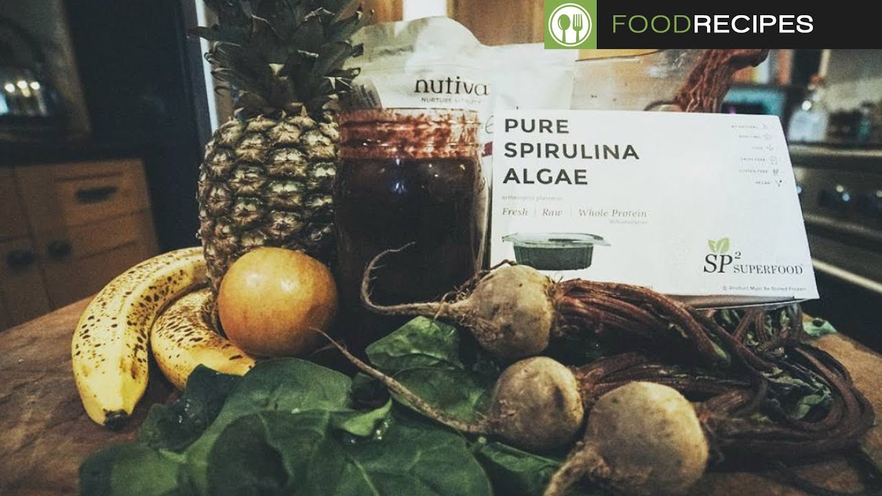 My Morning Beet & Spirulina Smoothie (TASTES GREAT!)