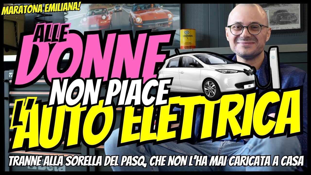 L’auto elettrica NON È FEMMINA: le donne NON LA VOGLIONO!! Non vende?? … AUMENTARE la BENZINA!!