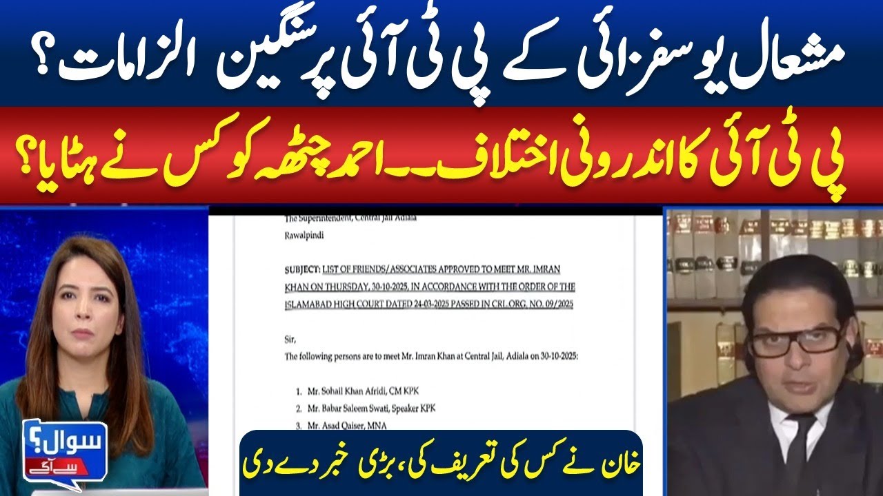 Mashal Yousafzai’s Shocking Allegations on PTI | ABN NewsSawal Se Aagey