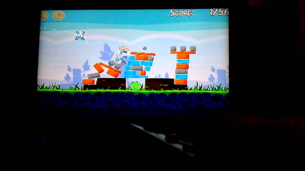 Roku 2 playing angry birds