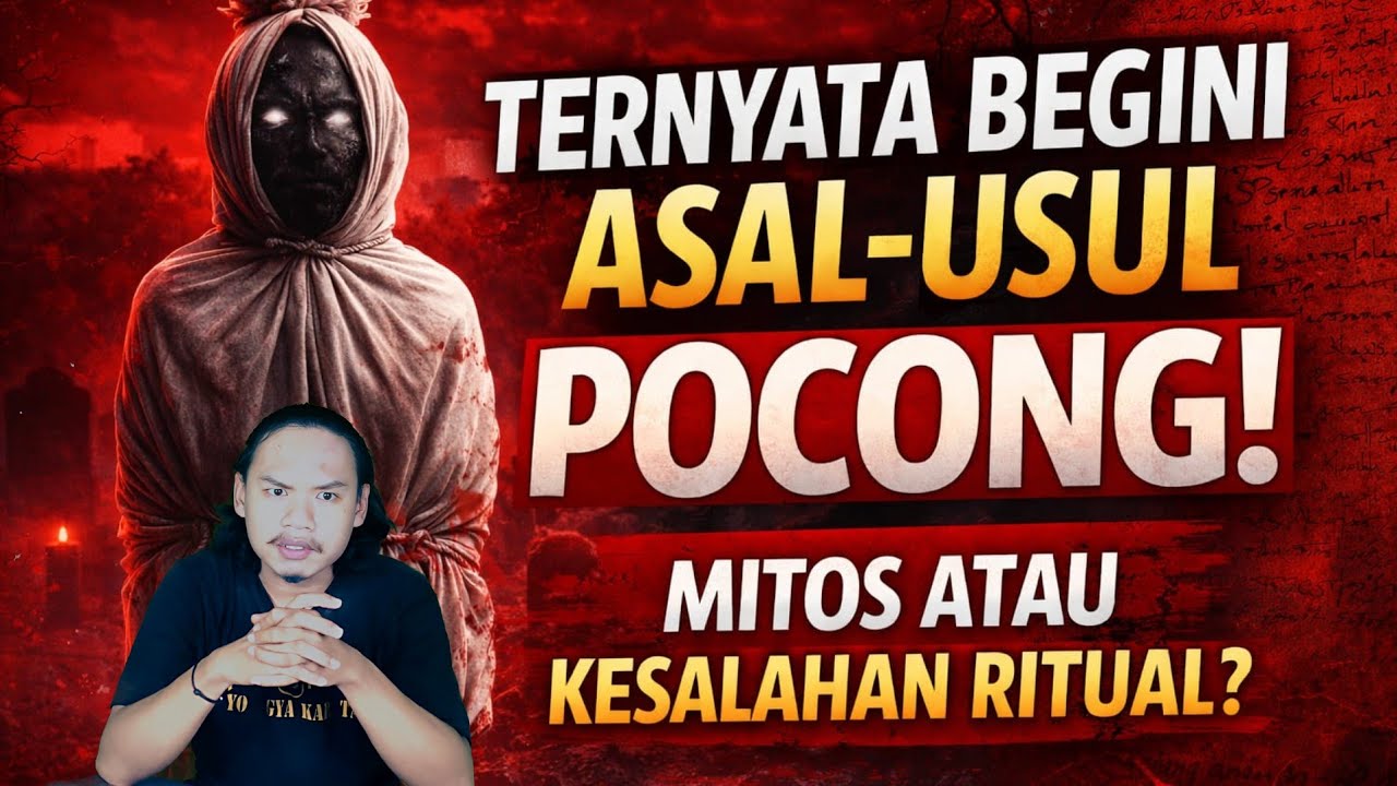 AWALNYA CUMA BAYANGAN..LALU? SOSOK YANG TERBUNGKUS KAFAN PUN MUNCUL!!!😱 SEJARAH DAN ASAL-USUL POCONG