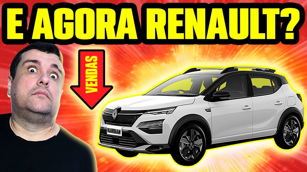 BAIXA ACEITAÇÃO? RENAULT KARDIAN ENCALHA e VENDE MENOS QUE CARRO CHINÊS! O QUE ACONTECEU?