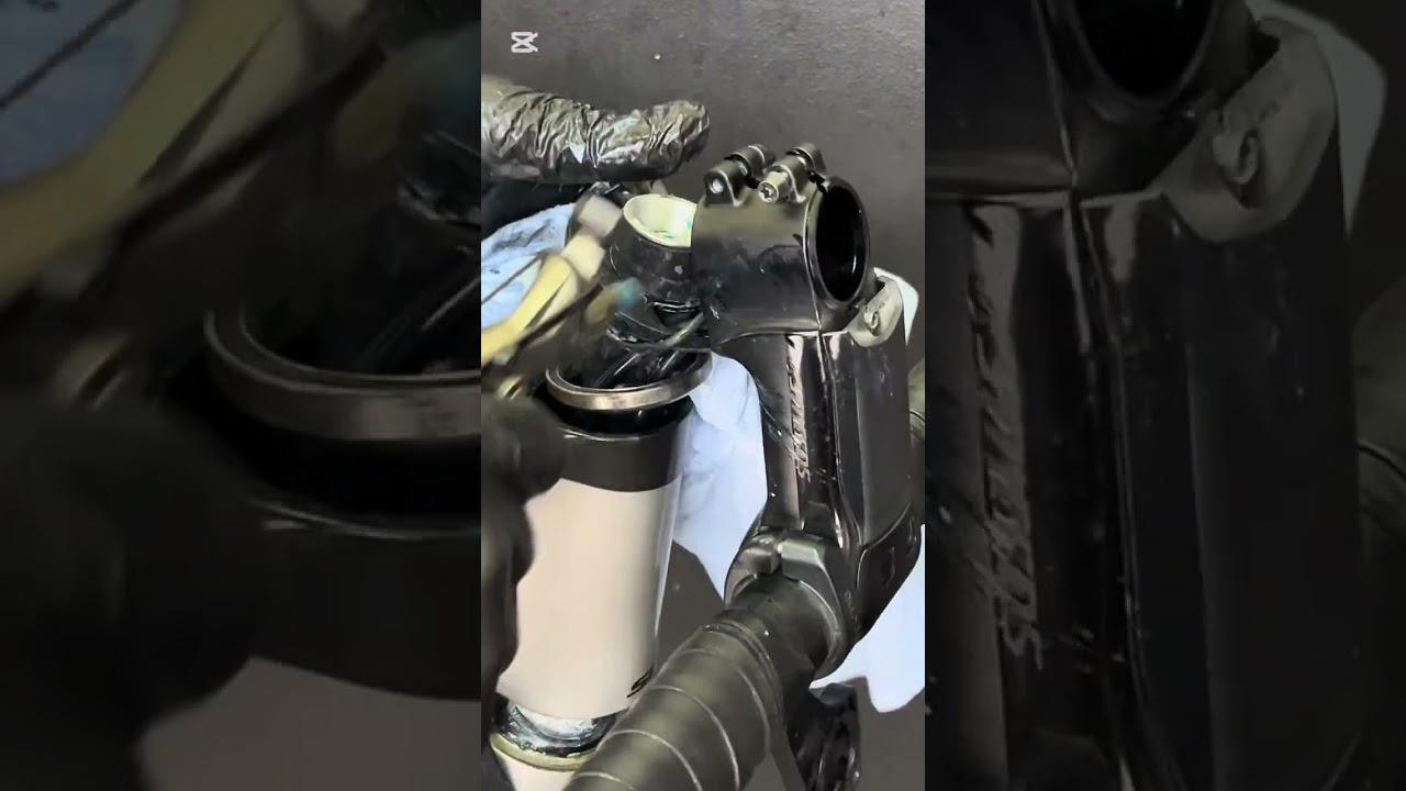 Scott Addict RC Headset Bearings Maintenance / Internal Cable Routing /  DIY