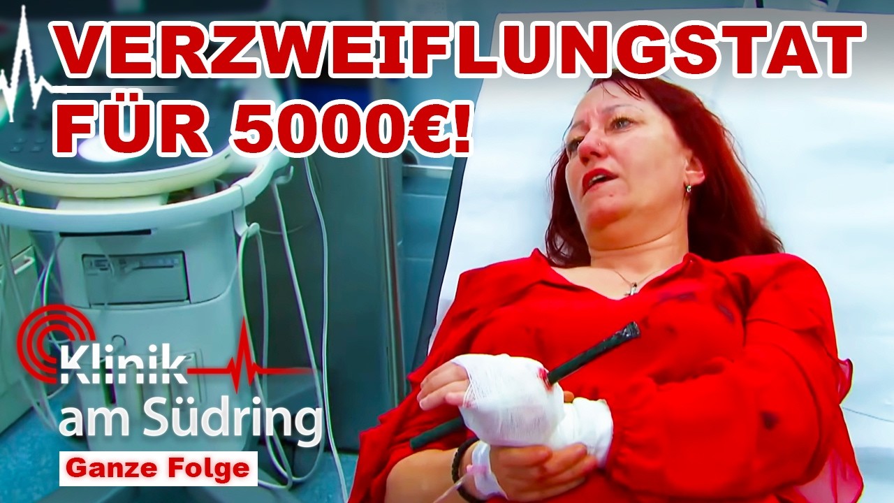 Aus Geldnot verletzt sie sich bei verbotener Arbeit – und kollabiert! | Klinik am Südring | SAT.1