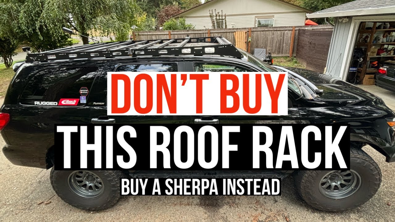 The best Toyota Sequoia roof rack you can get.