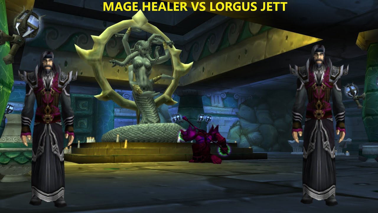 First Time Mage Healing VS Lorgus Jett [BFD] - Season Of Discovery