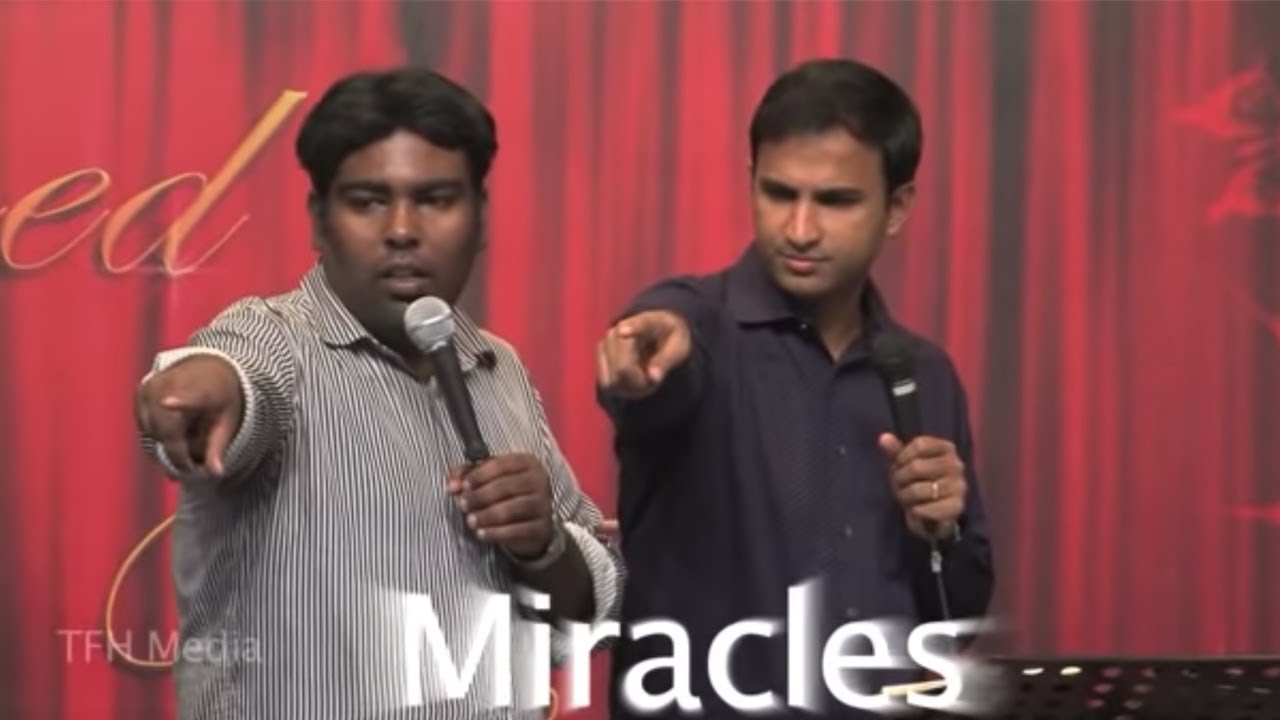Bro.Sajith Joseph @ The Father's house Chennai | CSE 2013 miracles
