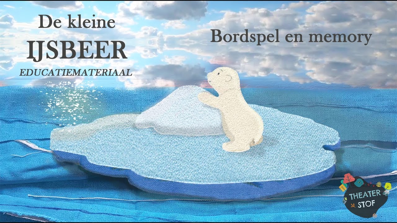 Educatie 'De Kleine IJsbeer' - Bordspel en memory - Theater Stof - Geef een prentenboek cadeau