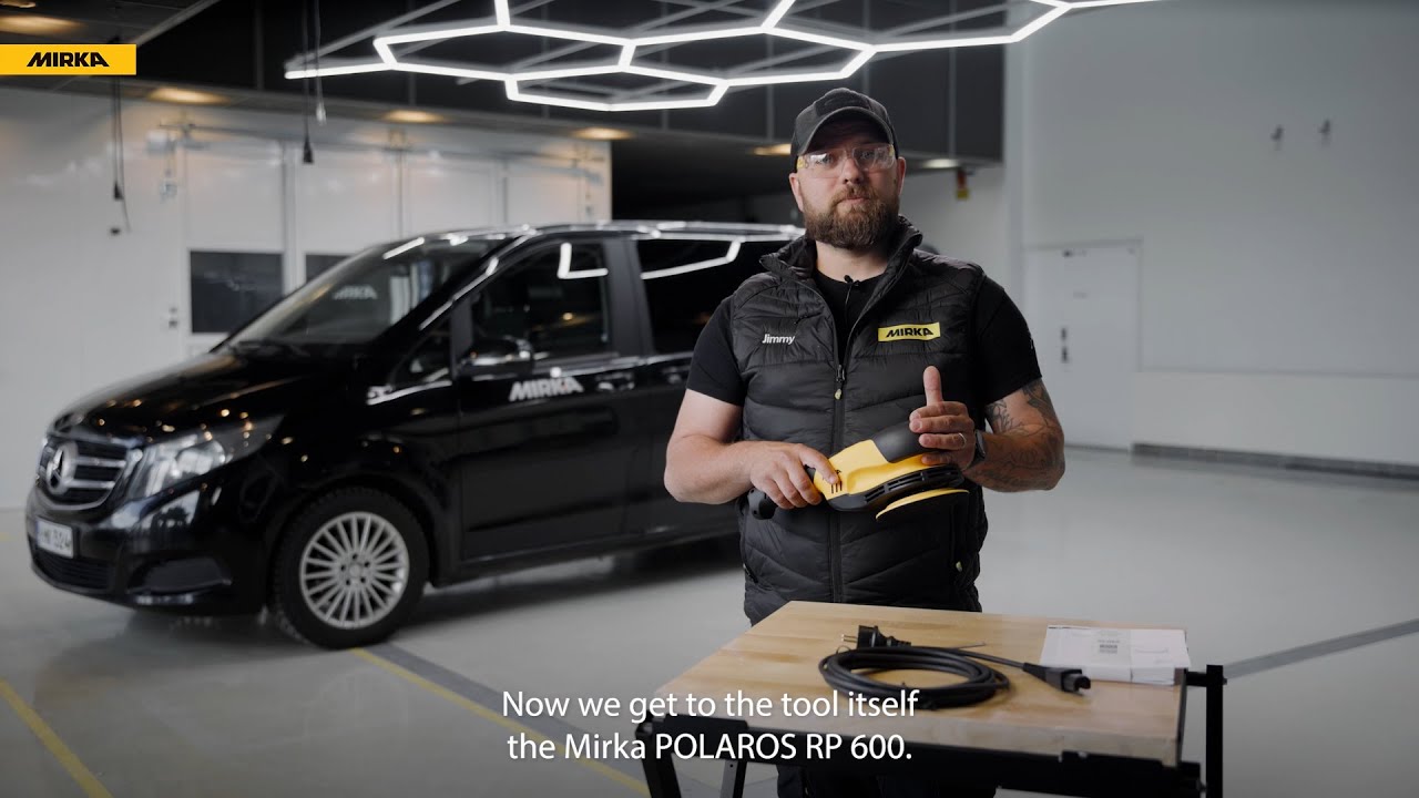 Распаковка роторной полировальной машины POLAROS® RP 600