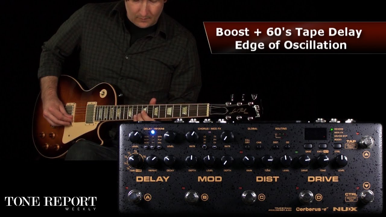 NUX Cerberus Integrated Effects & Controller