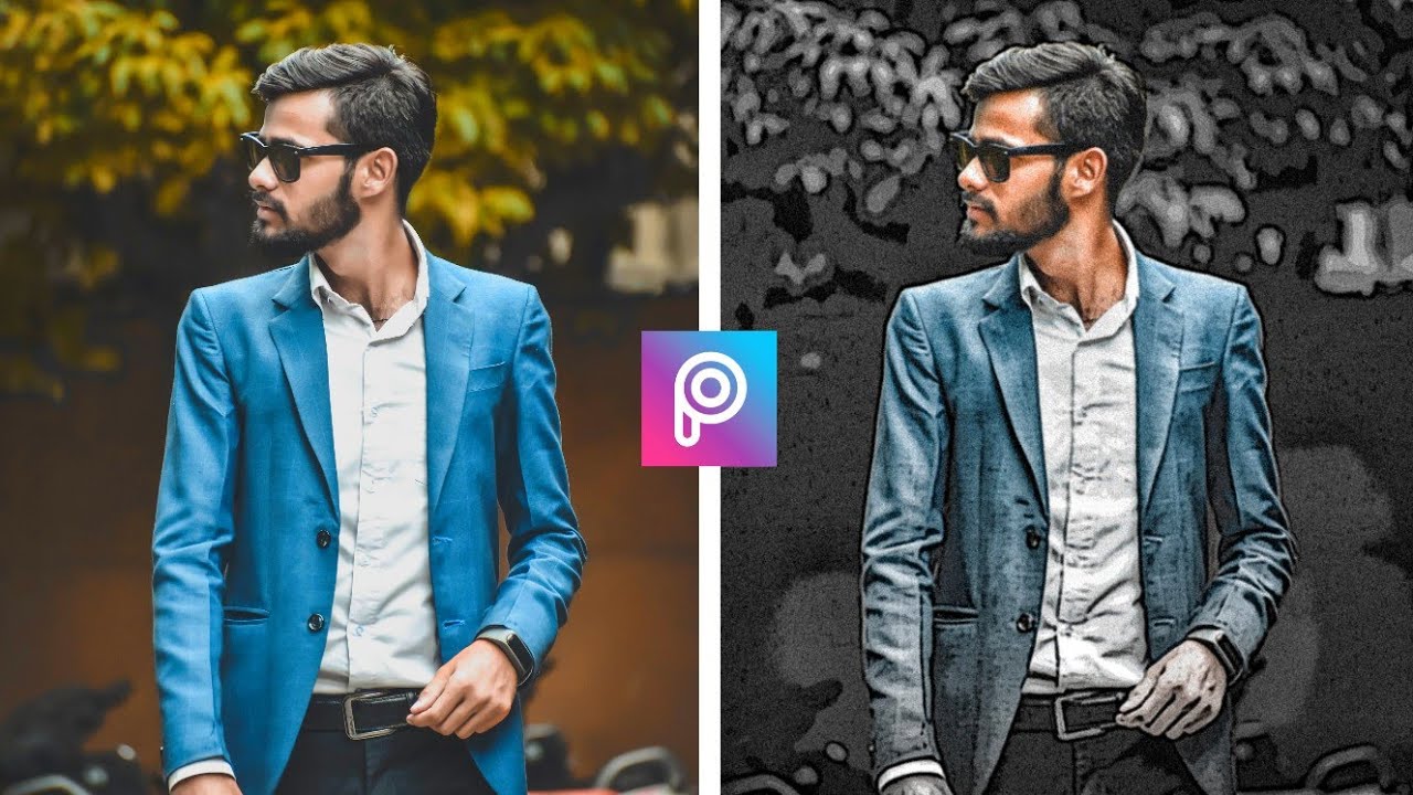 Picsart Tutorial - SKETCH FADE Effect in picsart/ps touch