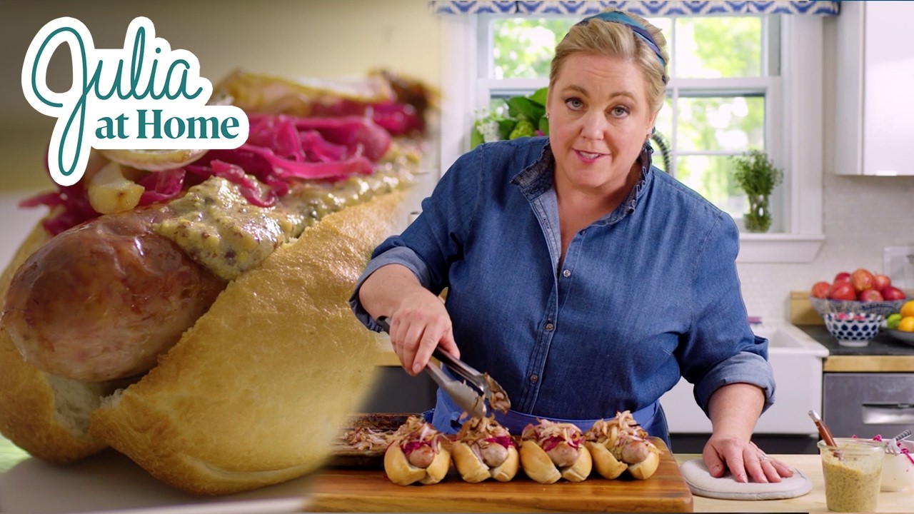 One-Pan Bratwurst Dinner, Potato Salad and Caramelized Pears | Full Episode | Julia at Home (S2 E2)