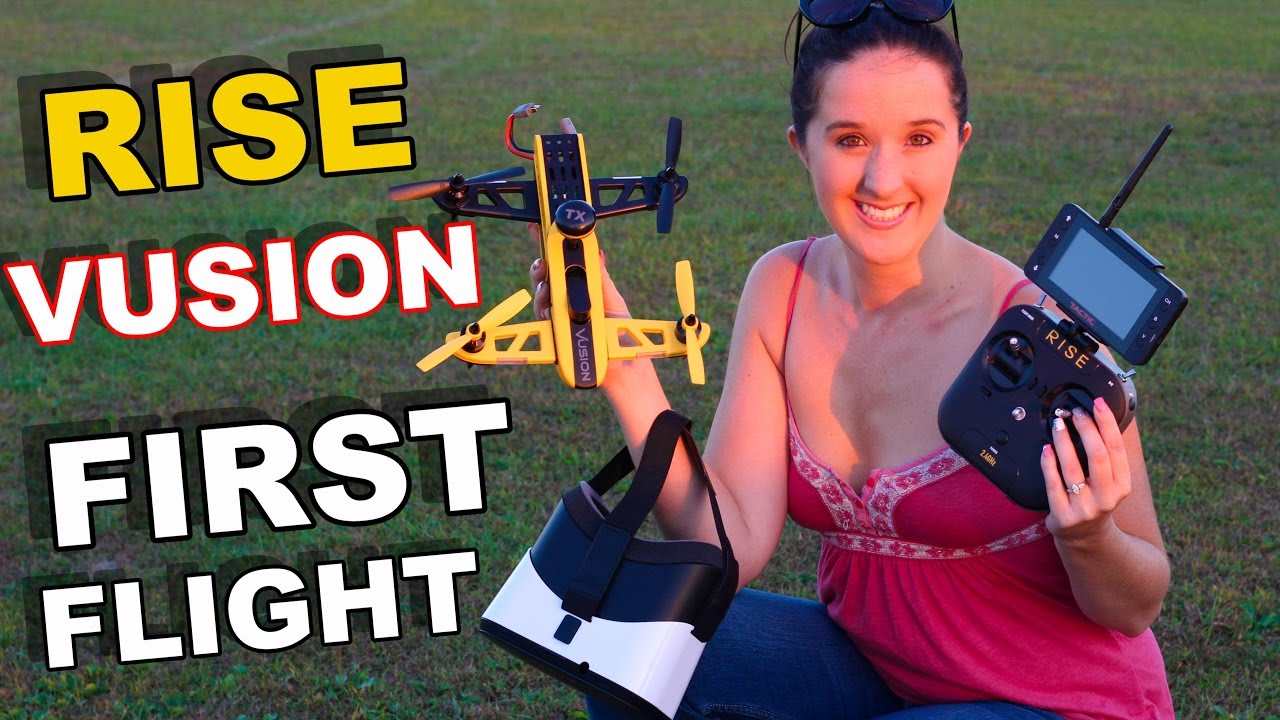 RISE Vusion 250 Race Drone First Flight Tips for Beginners - TheRcSaylors