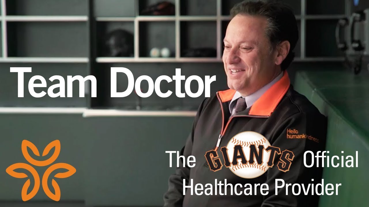 Team Doctor for the SF Giants Pt. 2 | Hello humankindness