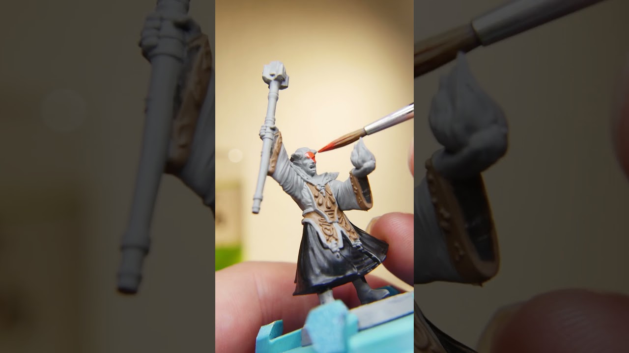 The Army Painter Mage Miniature &ndash; From Grey to Great #miniaturepainting #notalking #miniature