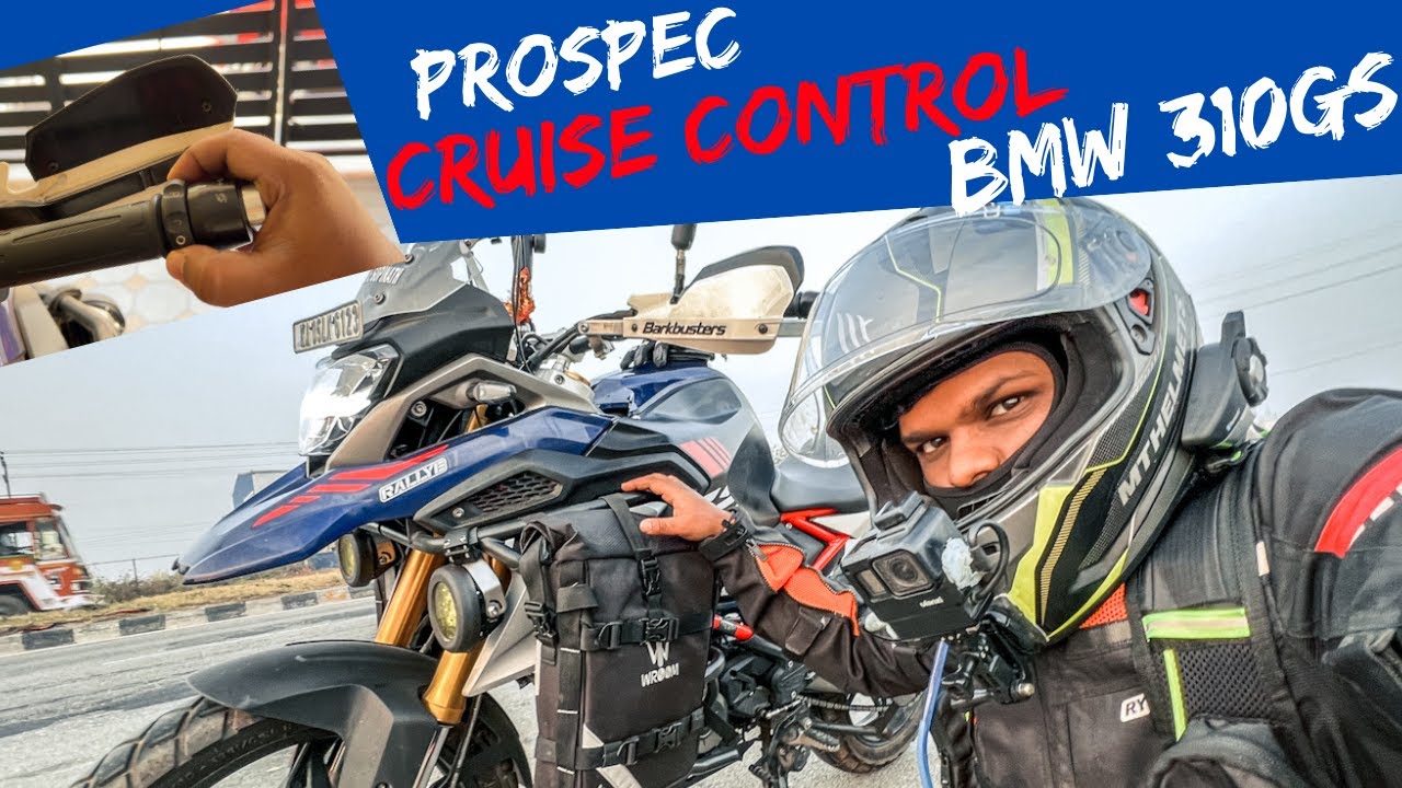 Installing CRUISE CONTROL on the BMW G310GS 2023 - BS6