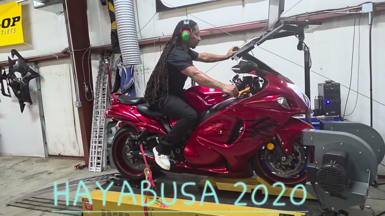 Hayabusa 2020 dyno test.  Fastest bike in Atlanta 