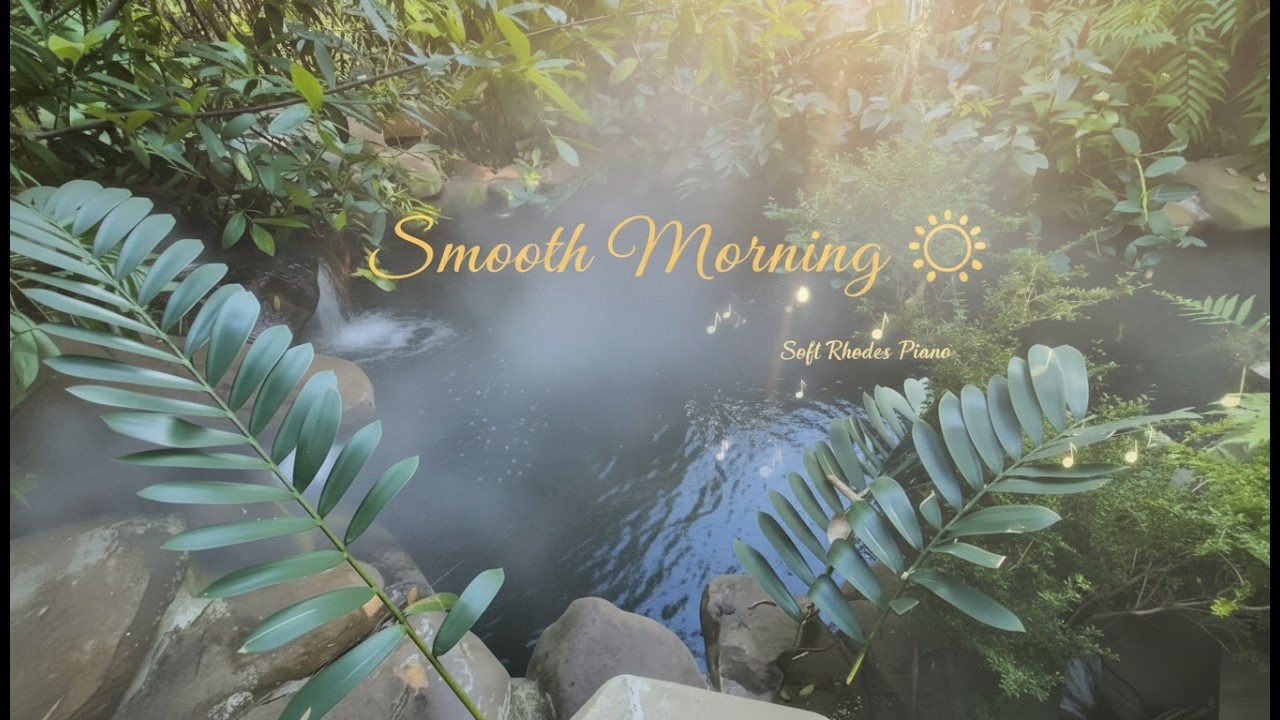 Soft Rhodes Piano in the Morning Mist 🌿 Relaxing Jazz for Study, Work & Calm Focus