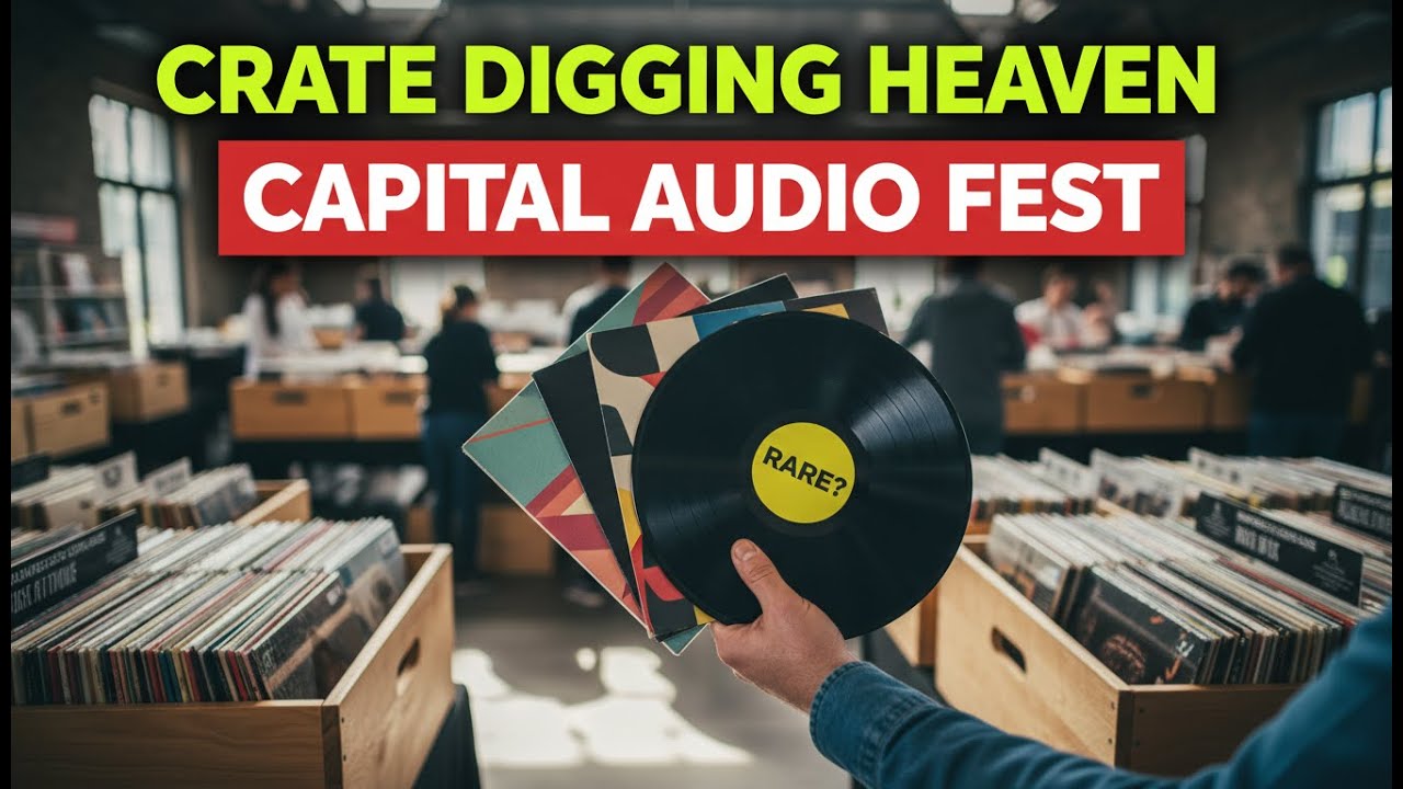 Лучшие продавцы винила на ярмарке пластинок Capital Audio Fest!
