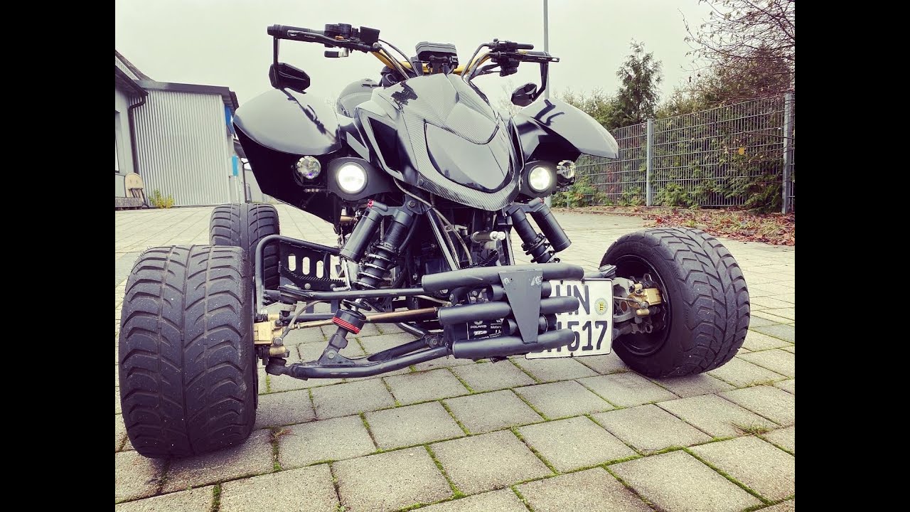TRITON 450 ACCESS 480 SUPERMOTO QUAD / November Session / GPR Powercone / Mikuni / RAW Engine Sound