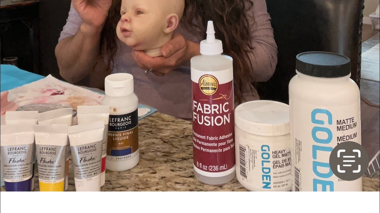 ￼￼Mis reborn con secado al aire probando nuevas pinturas Para principiantes
