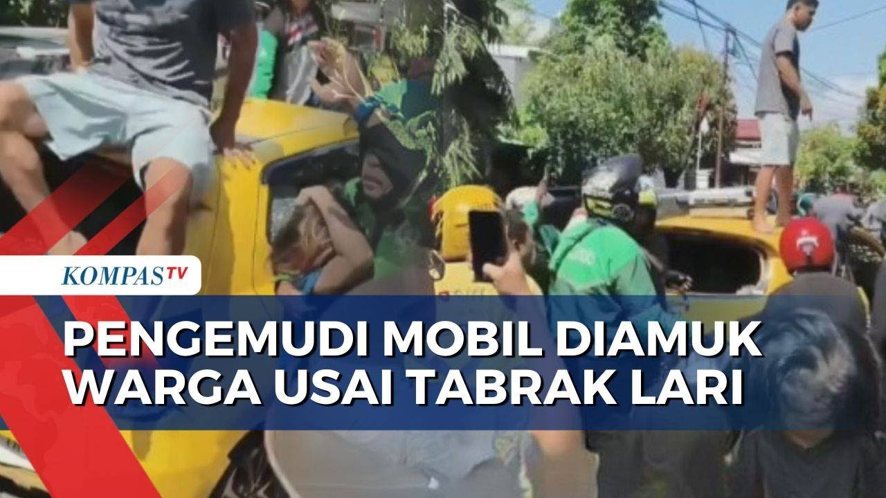 Perempuan Tabrak Lari di Makassar Diamuk Warga, Polisi Ungkap Pelaku Positif Narkoba