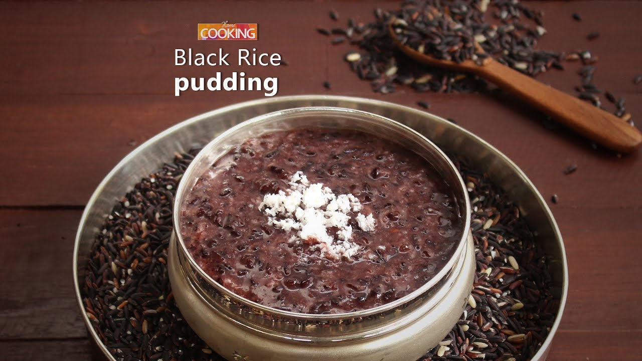 Black Rice Pudding | Home Cooking