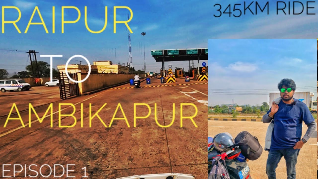 Raipur To Ambikapur Bike Ride😍|| रायपुर To अंबिकापुर || 345km Ride One Day||@DarwinSahuVlogs 😍☺️