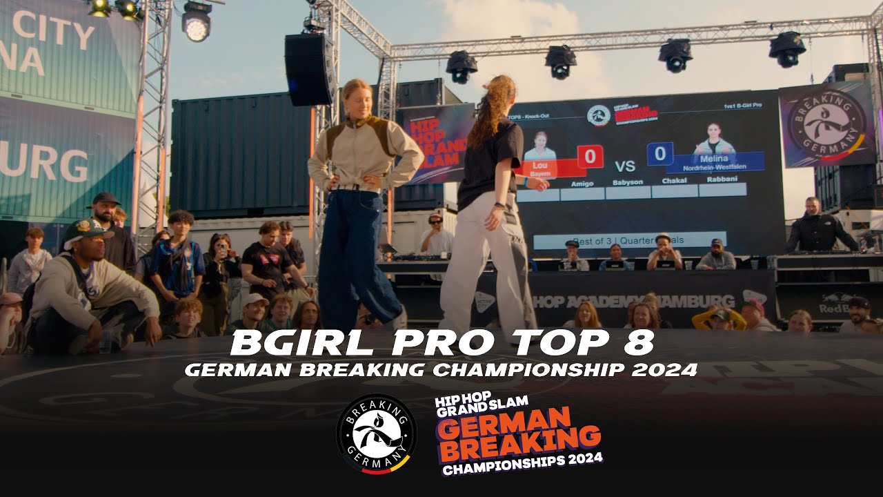 Lou vs Melina | BGIRL PRO TOP 8 | GERMAN BREAKING CHAMPIONSHIP 2024