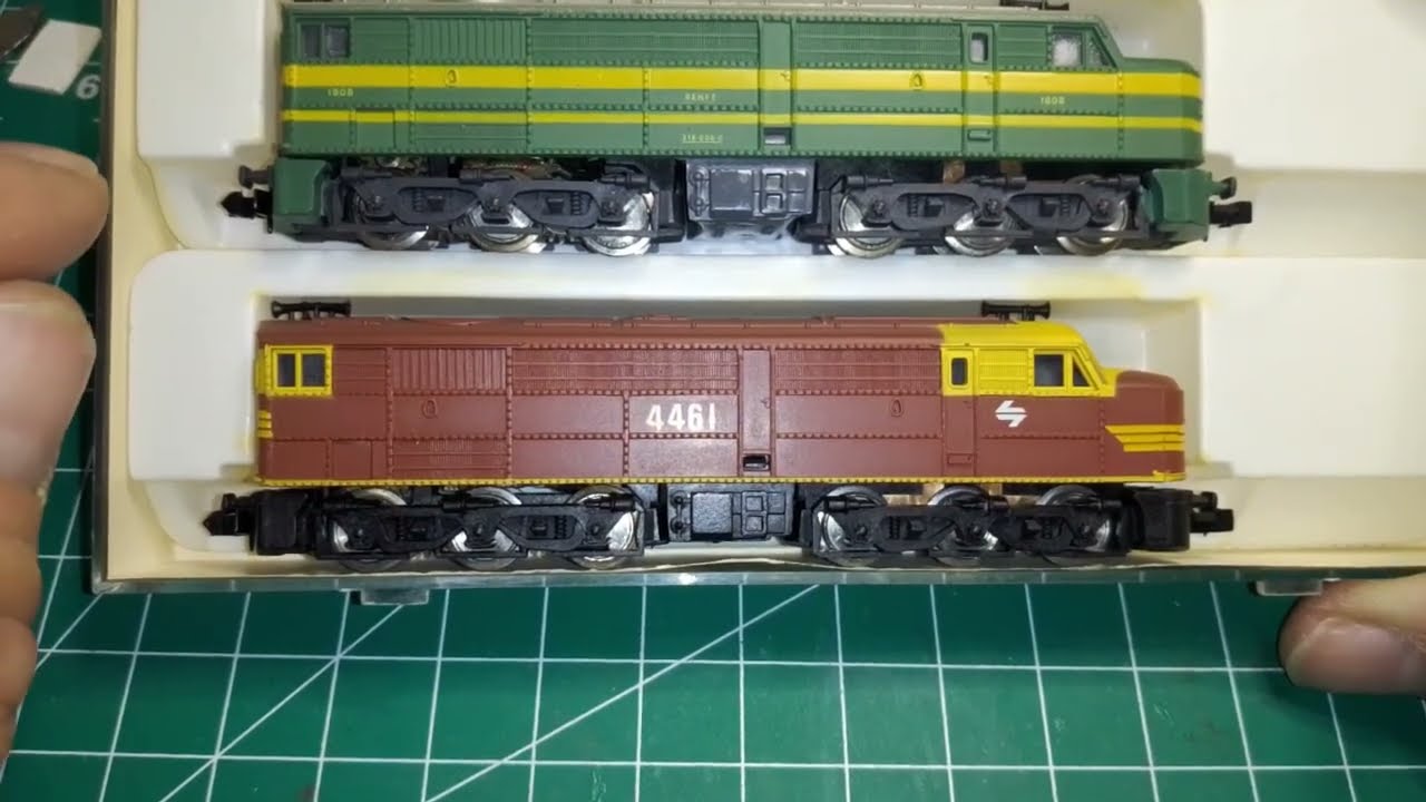 Locomotoras 318 cambio de ruedas de tracción de 6 a 2