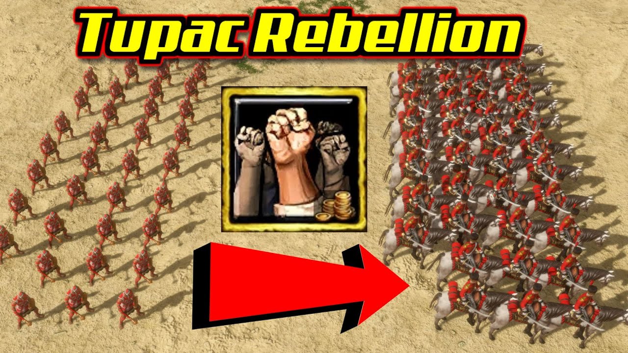 Aiz goes all in on the Tupac Rebellion Revolt!!!  AOE3