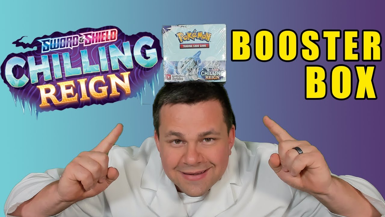Opening a Chilling Reign Booster Box of Pokemon Cards!