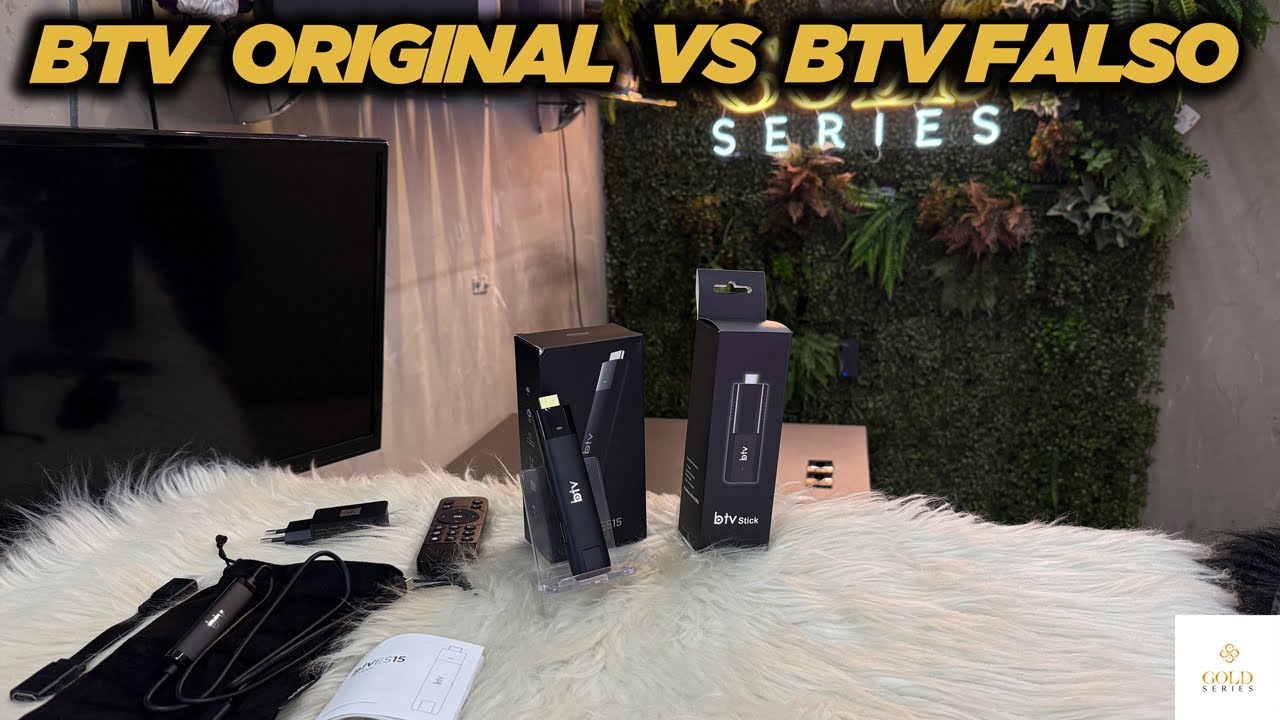 BTV VEJA QUAL A DIFERENÇA DO ORIGINAL VS BTV FALSO! Gold Séries