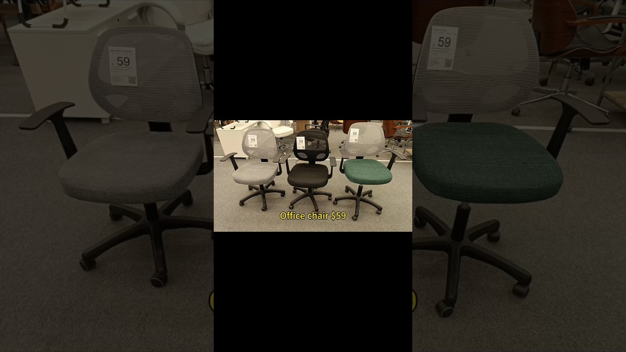 Ultra-high cost-effective office chair, only $59. #calgary #furniture #calgarylife #home #office