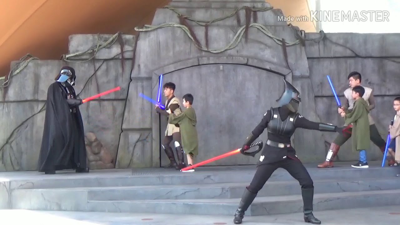 Hongkong Vlog# Star Wars  - Jedi Training Academy Show at Disneyland Hongkong