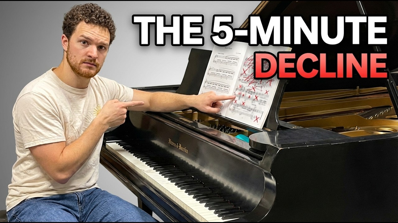 Why Your Piano Playing Gets Worse Throughout The Song