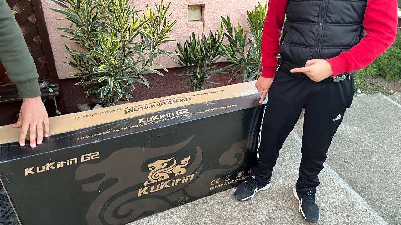 Kukirin G2 elektromos roller teszt+unboxing🛴