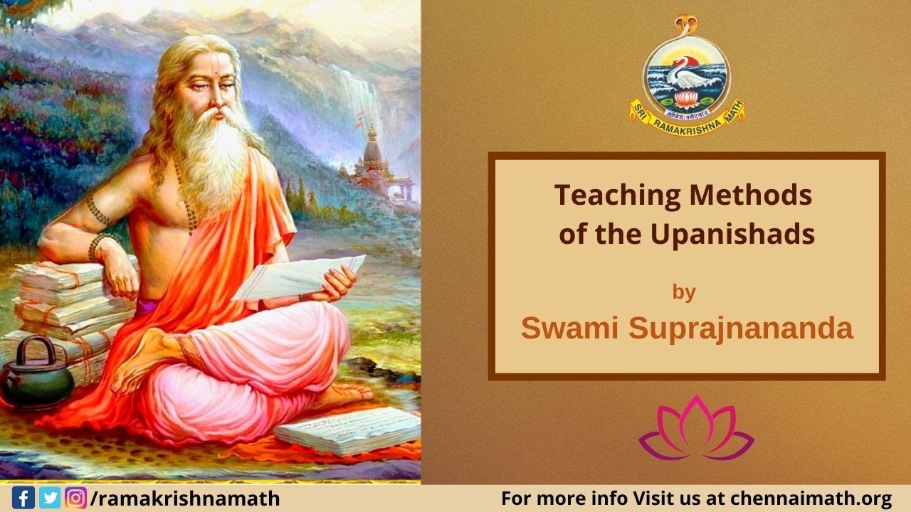 Teaching Methods of the Upanishads by Swami Suprajnananda