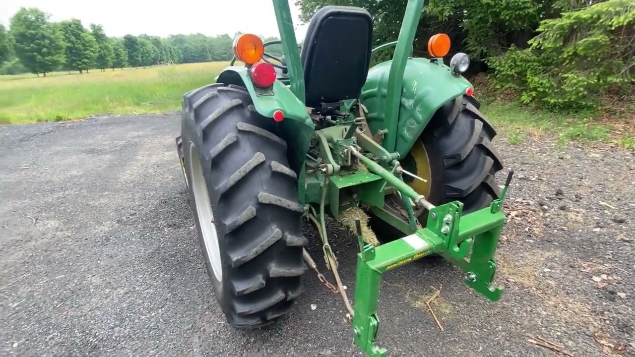 Prepping John Deere 950 - For Garden Bedding