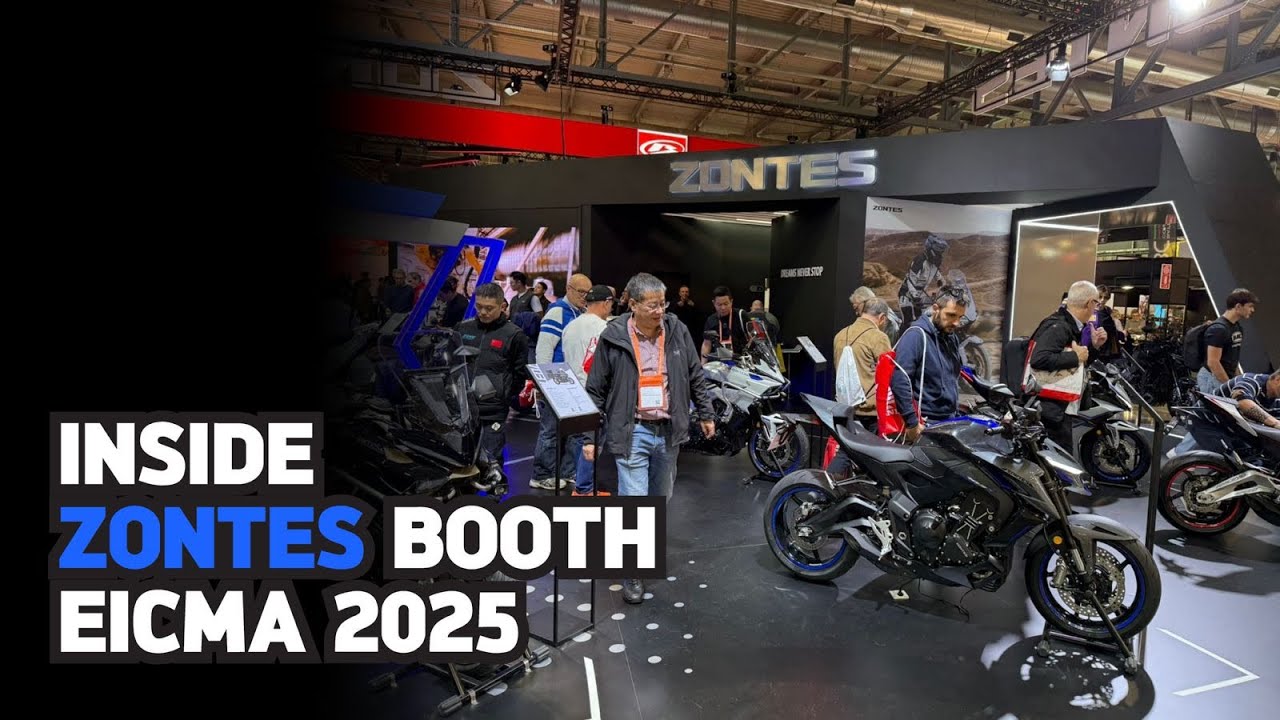 Inside Zontes at EICMA 2025 | 703-R, 552H & More New Models