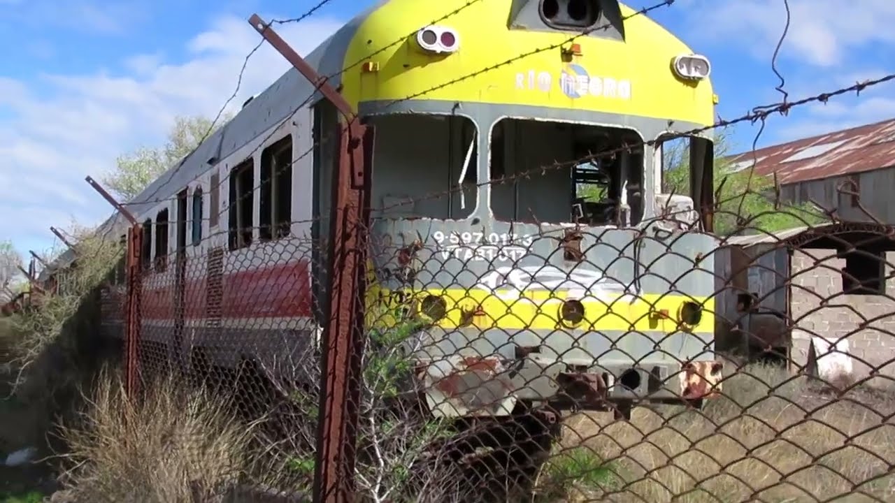 COCHES MOTORES FIAT 597 de TREN PATAGÓNICO