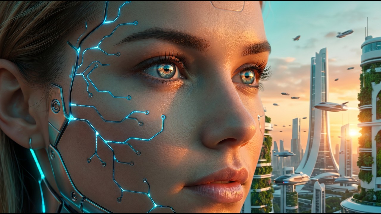 Life in 2250: Dream the Future |1 Hour Futuristic Sci-Fi Ambience (4K)