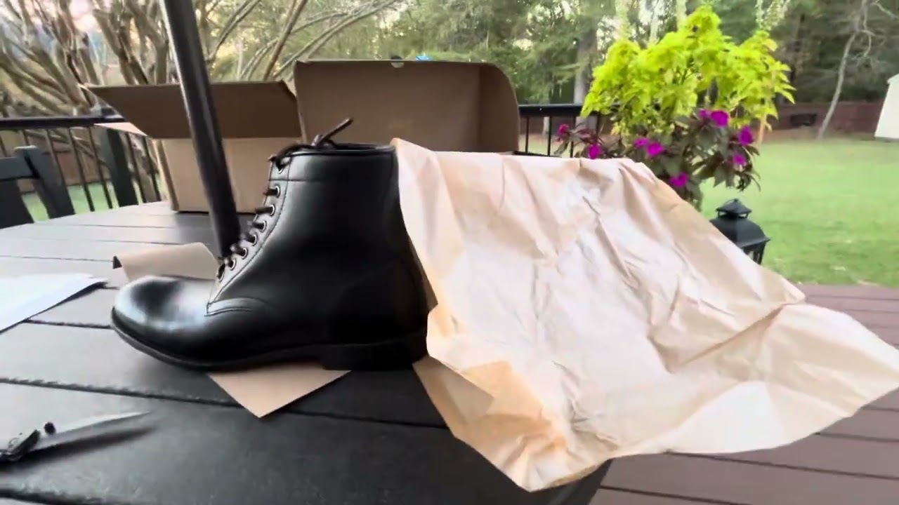 Frye Tyler boots unboxing and first take