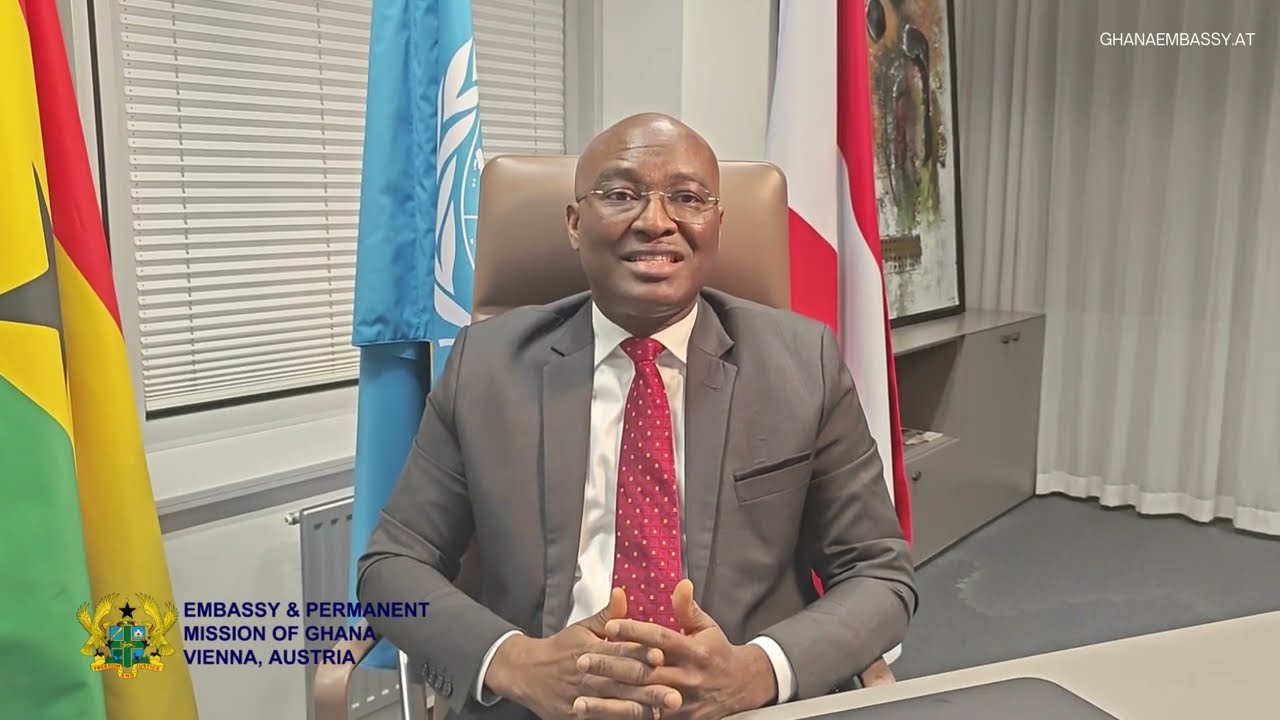 Ambassador Philbert Johnson's Farewell Message to Ghana Mission in Vienna