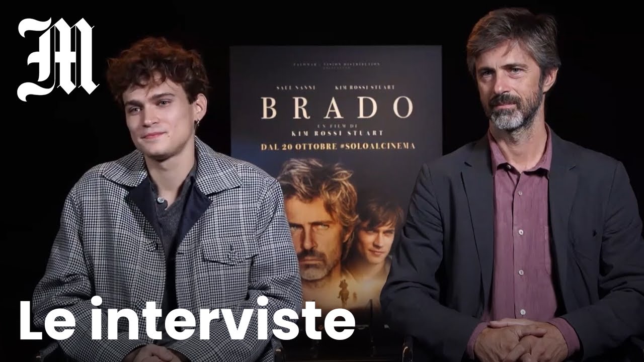 Kim Rossi Stuart con Saul Nanni e il suo 