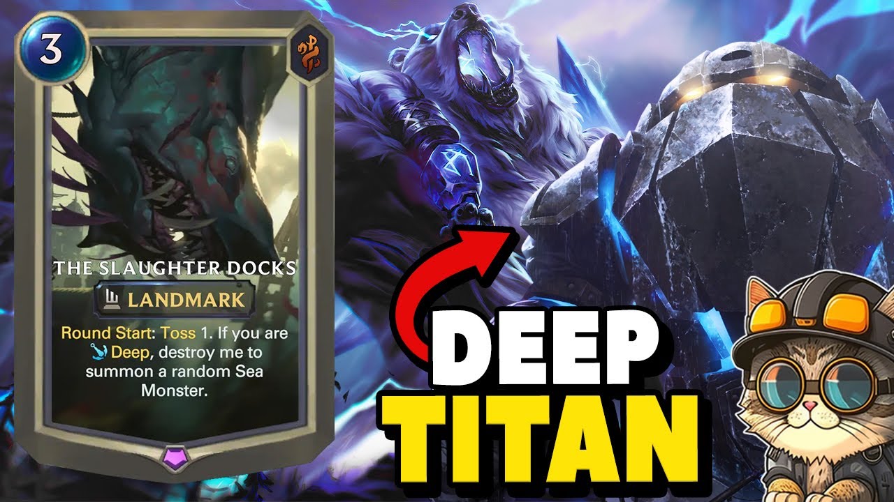 When The Titans Reach Deep - Nautilus & Volibear Deck - Legends of Runeterra