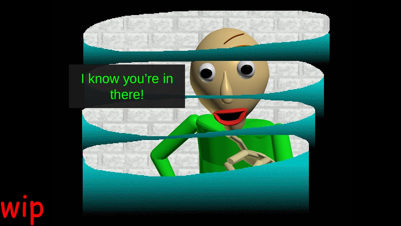 [ОН УЖЕ ВЫШЕЛ!!] Baldi Dismissal (+), да, я снова его переделываю. (В процессе)