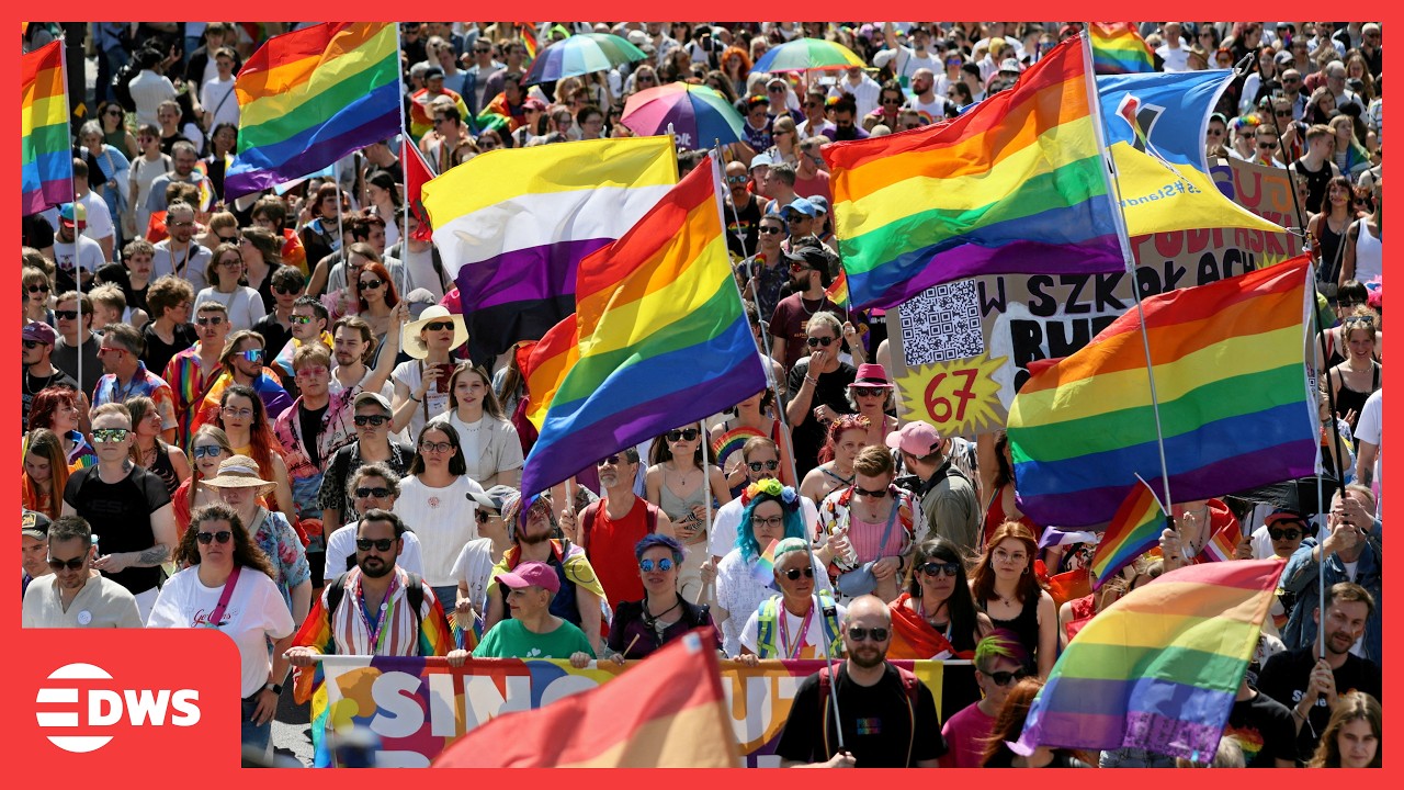 WATCH NOW: Berlin Pride Parade Fills Streets With Color, Unity and Celebration | AC15